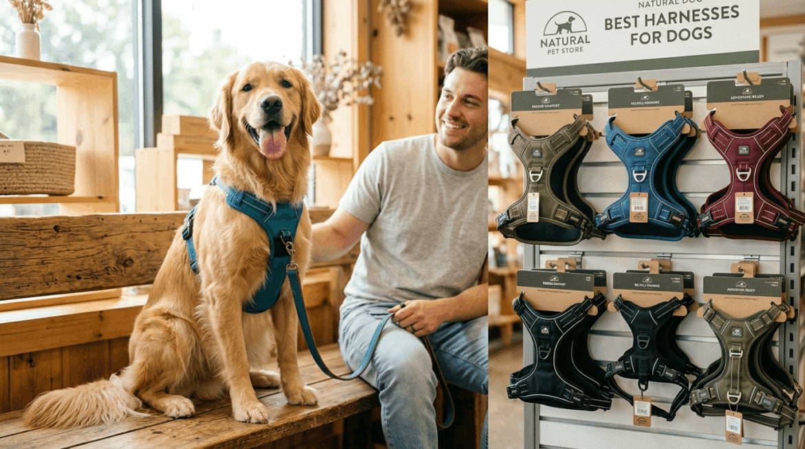 Best harness for dogs featuring comfortable padded no-pull designs with adjustable straps for safety and comfort.