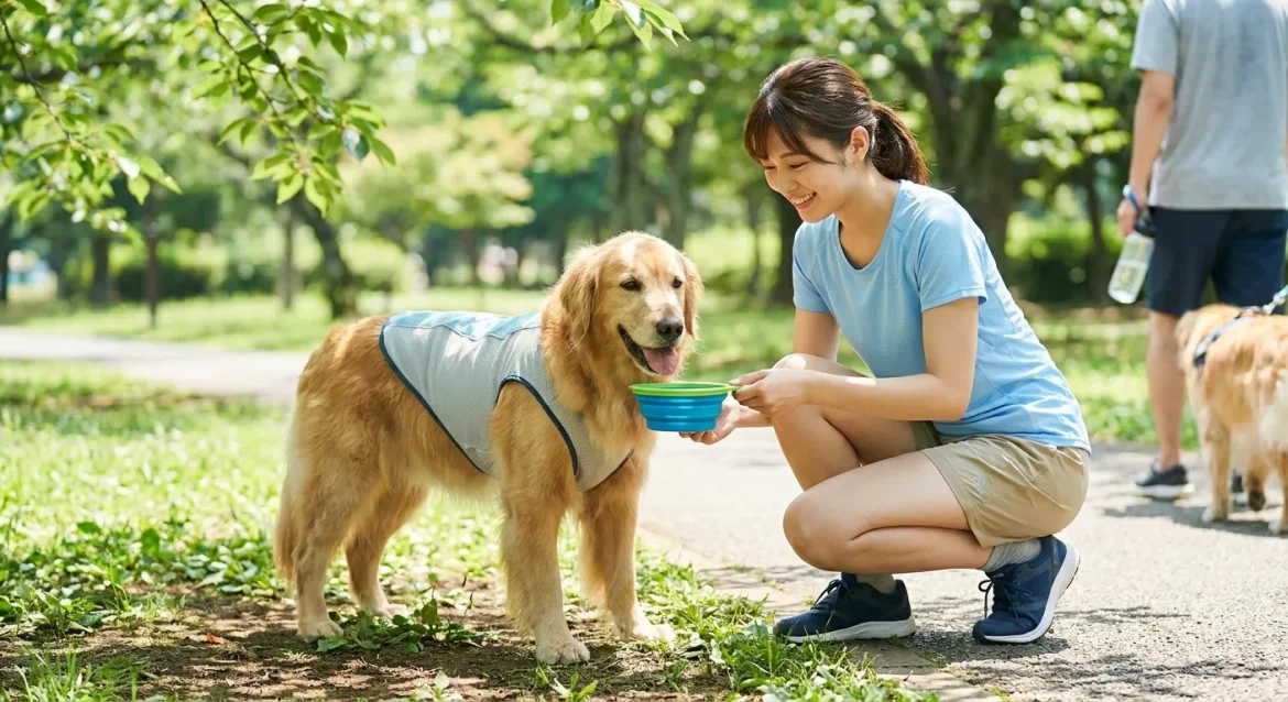 hot weather dog walking — Hot Weather Dog Walking: Keeping Your Canine Cool and Safe