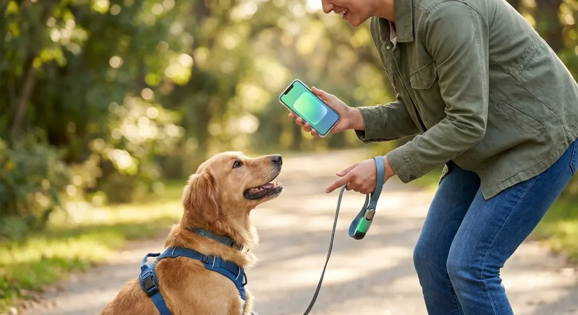 AI powered leash training — AI-Powered Leash Training: Max's Journey to Perfect Walks with Pawsitive Path